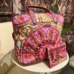 Vera Bradley Purse + Wallet